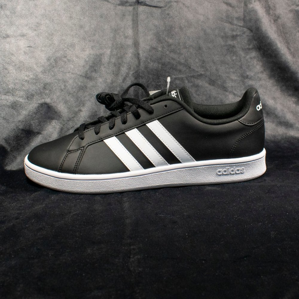 Adidas Grand Court Base Black Mens Size 12